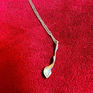 Authentic Tiffany & Co. Sterling 16” Gehry Mini Orchard Necklace, Retired Design